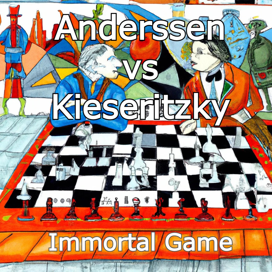 Immortal Game between Adolf Anderssen and Lionel Kieseritzky