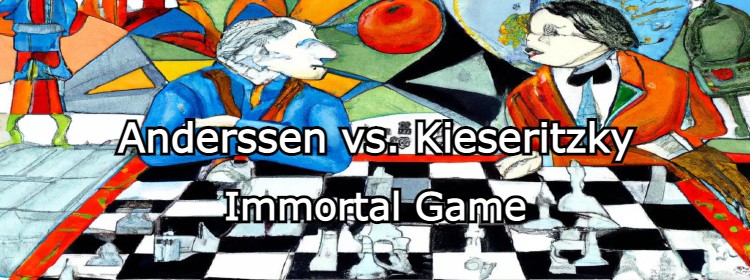 Anderssen vs Kieseritzsky  The Immortal Game, London 1851 