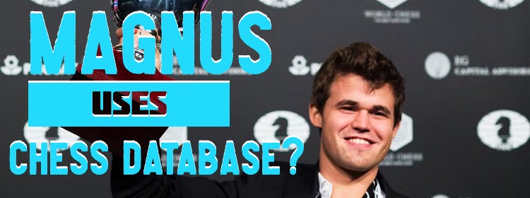 World Champion Magnus Carlsen uses Chess Database?