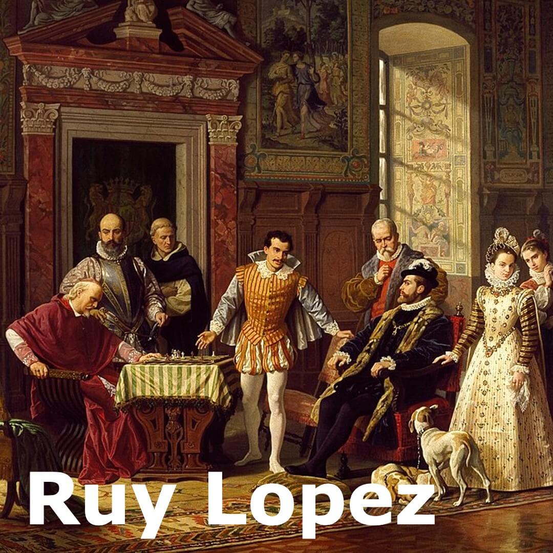 Ruy Lopez Masterpiece Game Board Year 1560 – Chess Universe