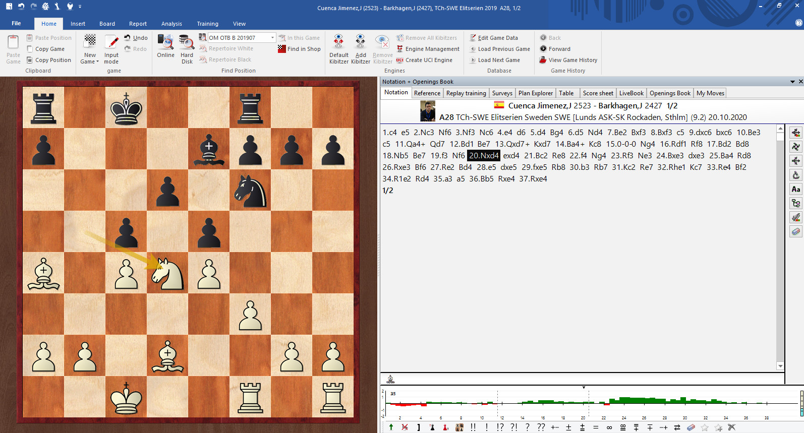 Tutorial - Chessbase Training Functionality 