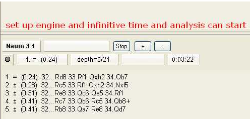 how to analyze your game GUI3