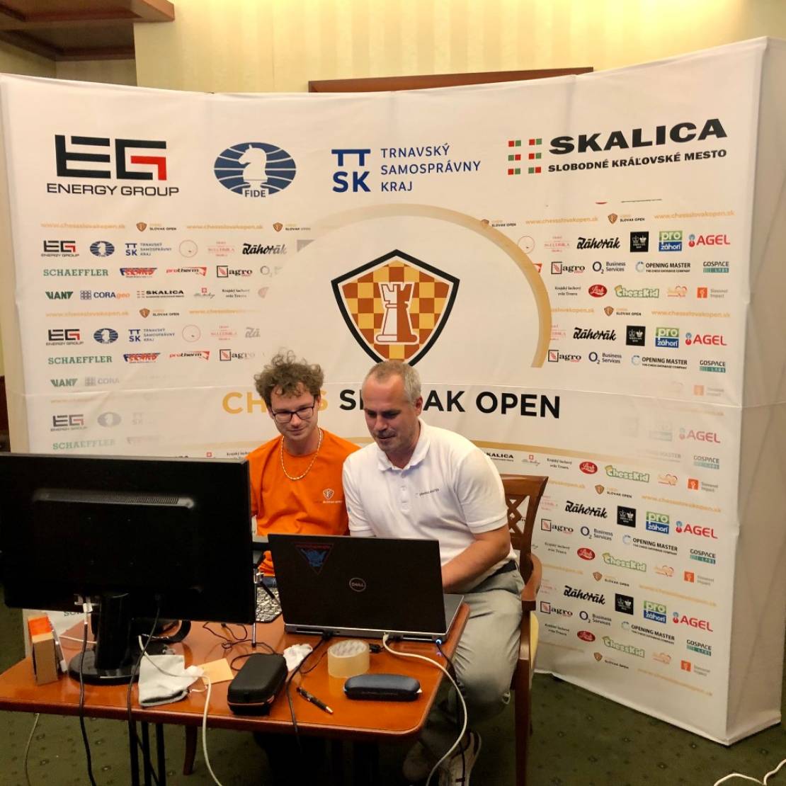The 5th Annual Chess Slovak Open with live streaming and interview about chess databases